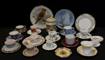 Wedgwood - collectors’ cabinet china - Chatsworth tea cup, saucer, and tea plate, boxed; Palladian