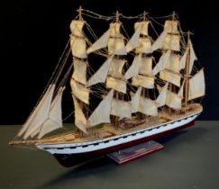 A static model Sailing Ship, France II.