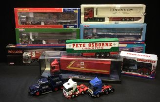 Corgi Toys, 1:50 scale Diecast Trucks inc CC12931 Sights and Sounds Scania Topline Curtain side in