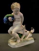 A Rosenthal Porcelain figurine, "Caught", Selb. Bavaria, model number K 538, design by Ferdinand
