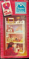 A Sindy Toys Super Home Dolls House, Boxed.