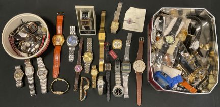 Wristwatches - Adidas, Ingersoll, Smiths etc, spares or repairs, manual wind, automatic and quartz