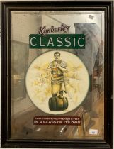 Advertising - Kimberley Classic Premium Bitter mirrored poster, 60cm x 45cm
