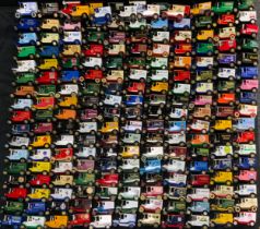 Lledo promotional model vans inc Aspro, Ironbridge Gorge Museum, Spartan Sportscars, Crumbles,