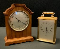 An Elliott mantel clock, W A Perry & Co, Birmingham, an Imhof carriage clock (2)