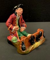 A Royal Doulton figure 'In the stocks', HN2163, 16cm high