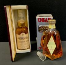 Whisky - Oban 12 Year Old John Hopkins and Co. unblended malt whisky. This early boxed example of