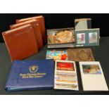 Stamps Philately - Great Historic Stamps First Day Covers collection, Royal Mail Postcards, loose