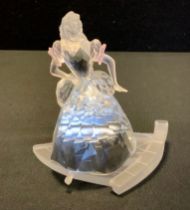 Swarovski Crystal Disney figure, Cinderella, number 255108 with slipper.