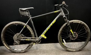 A Whyte mountain bike 2018 model - Xl frame, rock shock suspension, gear shifter, 10 speed, 27.5