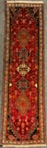 A South West Persian Qashgai runner, 265cm x 70cm.