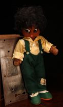 A 1920's/1930's Chad Valley 'Bambina' doll, probably designed by Mabel Lucie Attwell, the moulded