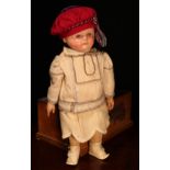 Americana - an early 20th century Martha Chase cloth doll, the head with painted features