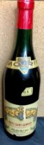 Wines and Spirits - a bottle of Nuits-Saint-Georges Burgundy, Morin Peres et Fils Negociants a