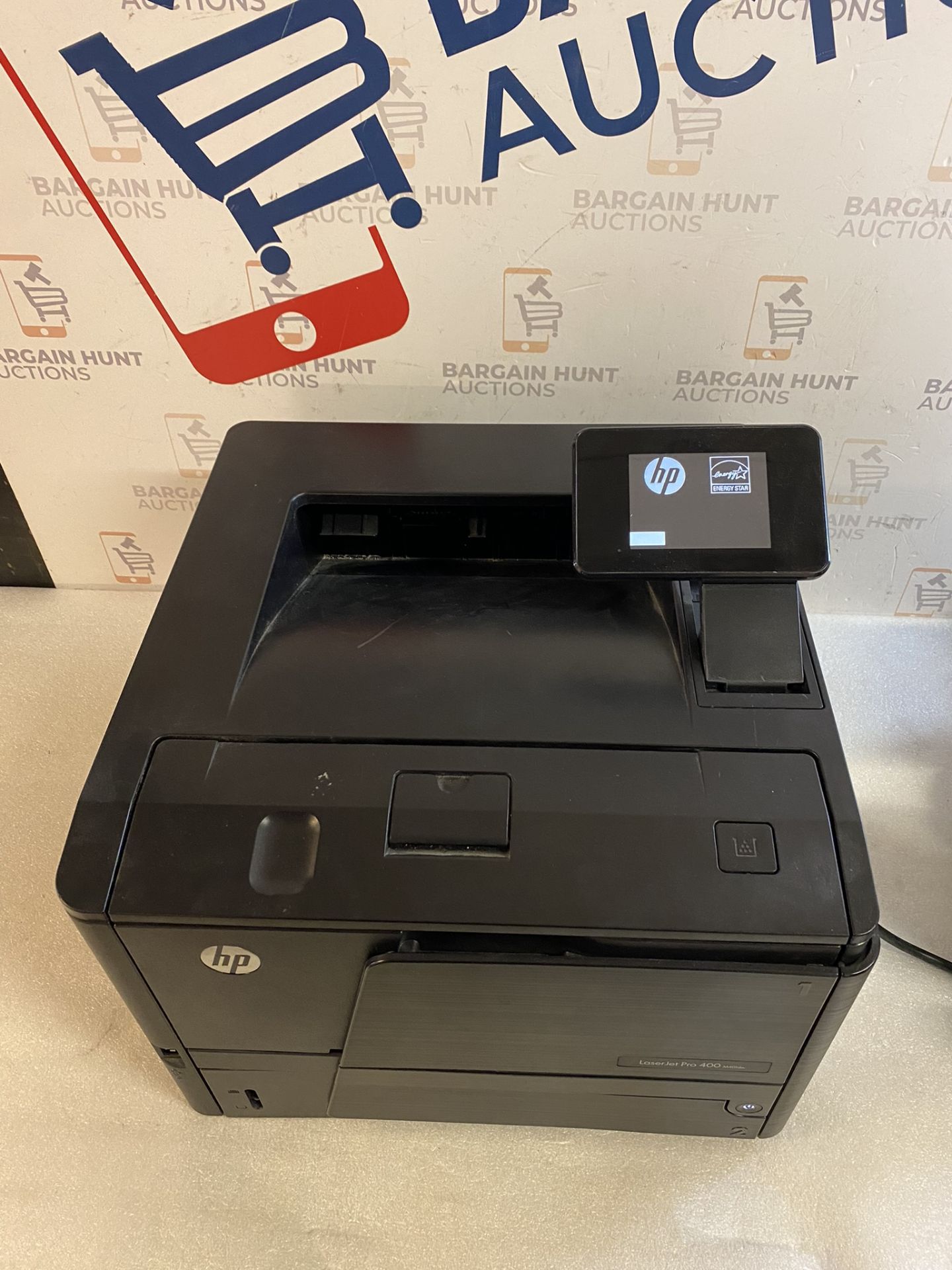 HP Laserjet Pro 400 M401dn Printer (paper jam error, see image)
