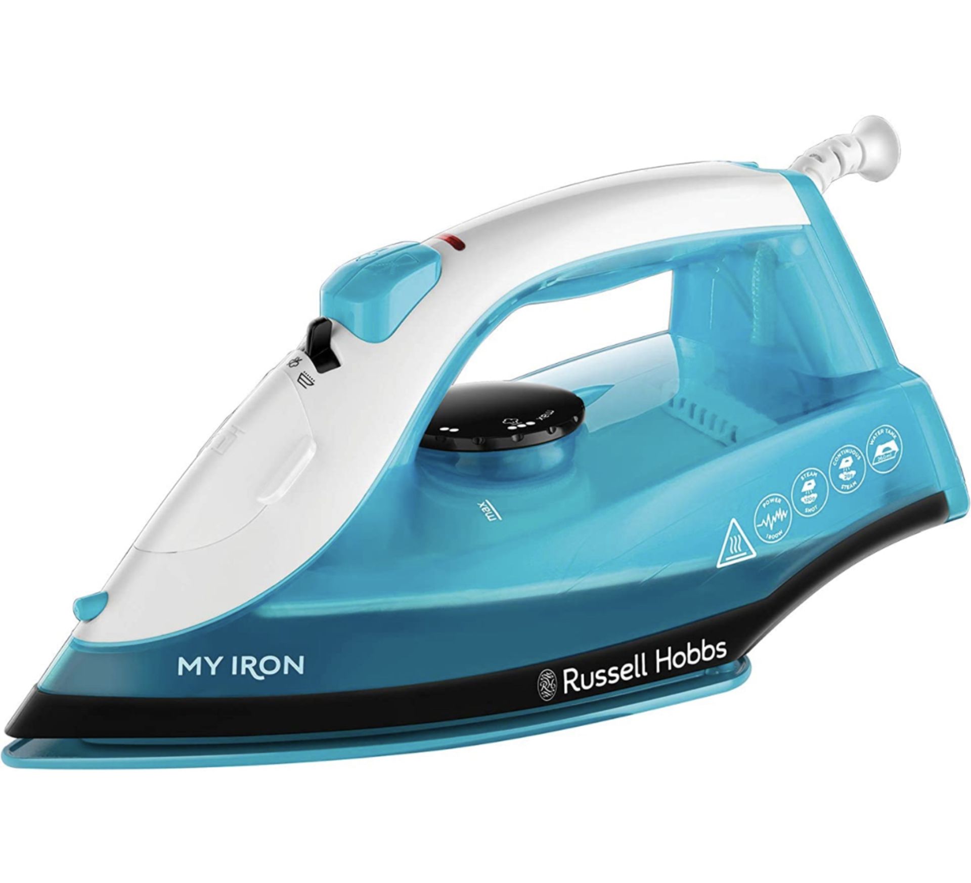 Russel Hobbs My Iron Steam Iron Ceramic Soleplate