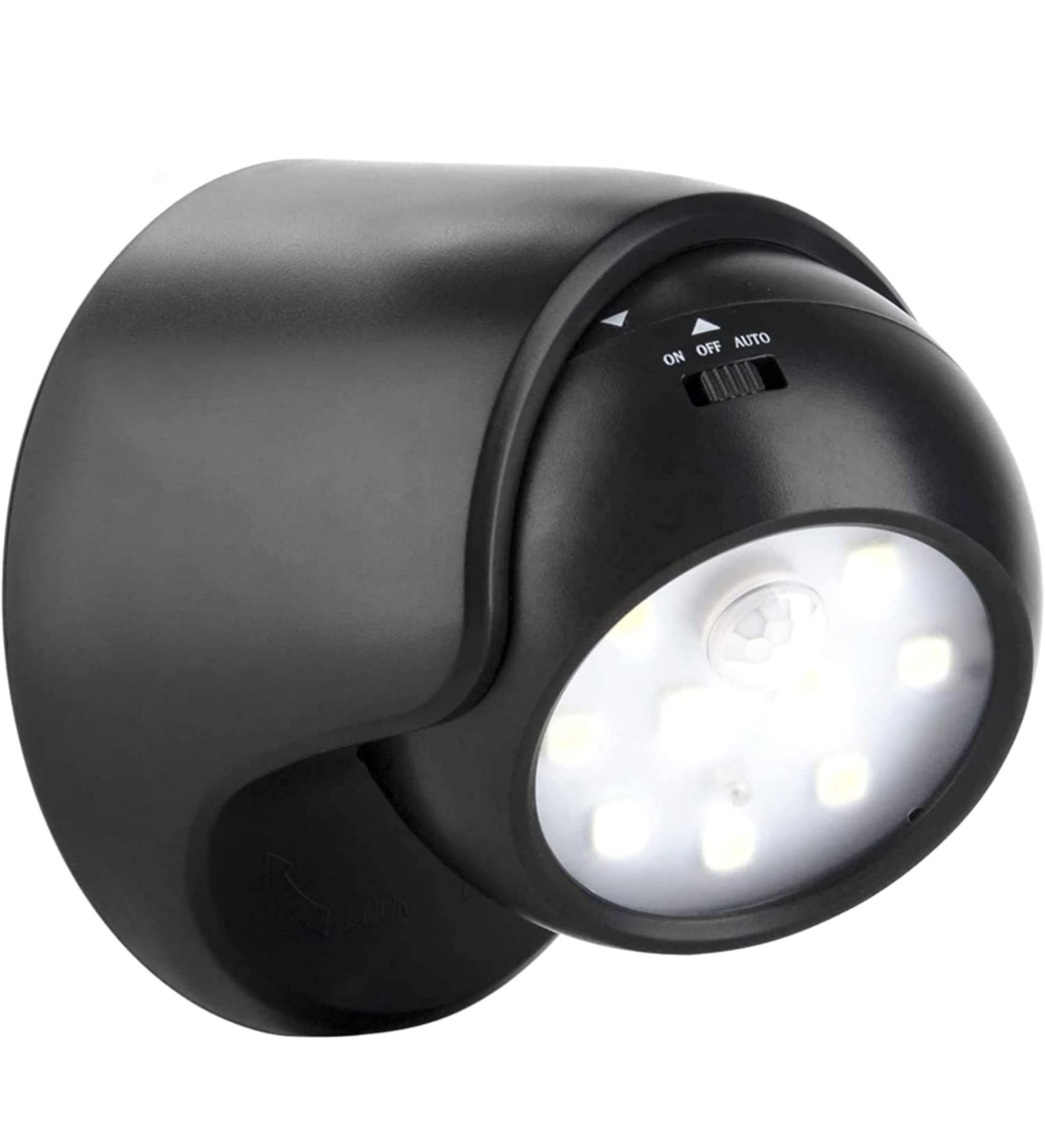 RRP £22.99 Proxinova Outdoor LED Security Light with PIR Motion Sensor Battery Operated