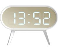 RRP £25.99 Space Hotel Cyborg Digital Alarm Clock with LED Display