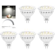 RRP £40 Set of 2 x Aiwode 5-Pack Dimmable GU5.3 MR16 LED Bulbs