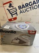 RRP £89.99 Breville PressXpress Steam Generator Iron 2400W Ceramic Soleplate