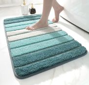 RRP £19.99 DEXI Bath Mat 50 x 80 cm,Non Slip Bathroom Mat Soft and Water Absorbent Bath Rug