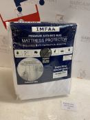 IMFAA Fully Zipper Encasement Anti-Allergy Waterproof Mattress Protector, Super King