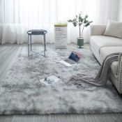 RRP £46.99 Blivener Soft Touch Area Rug Bedroom Anti-Skid Yoga Carpet Shaggy Rug, 120x160cm