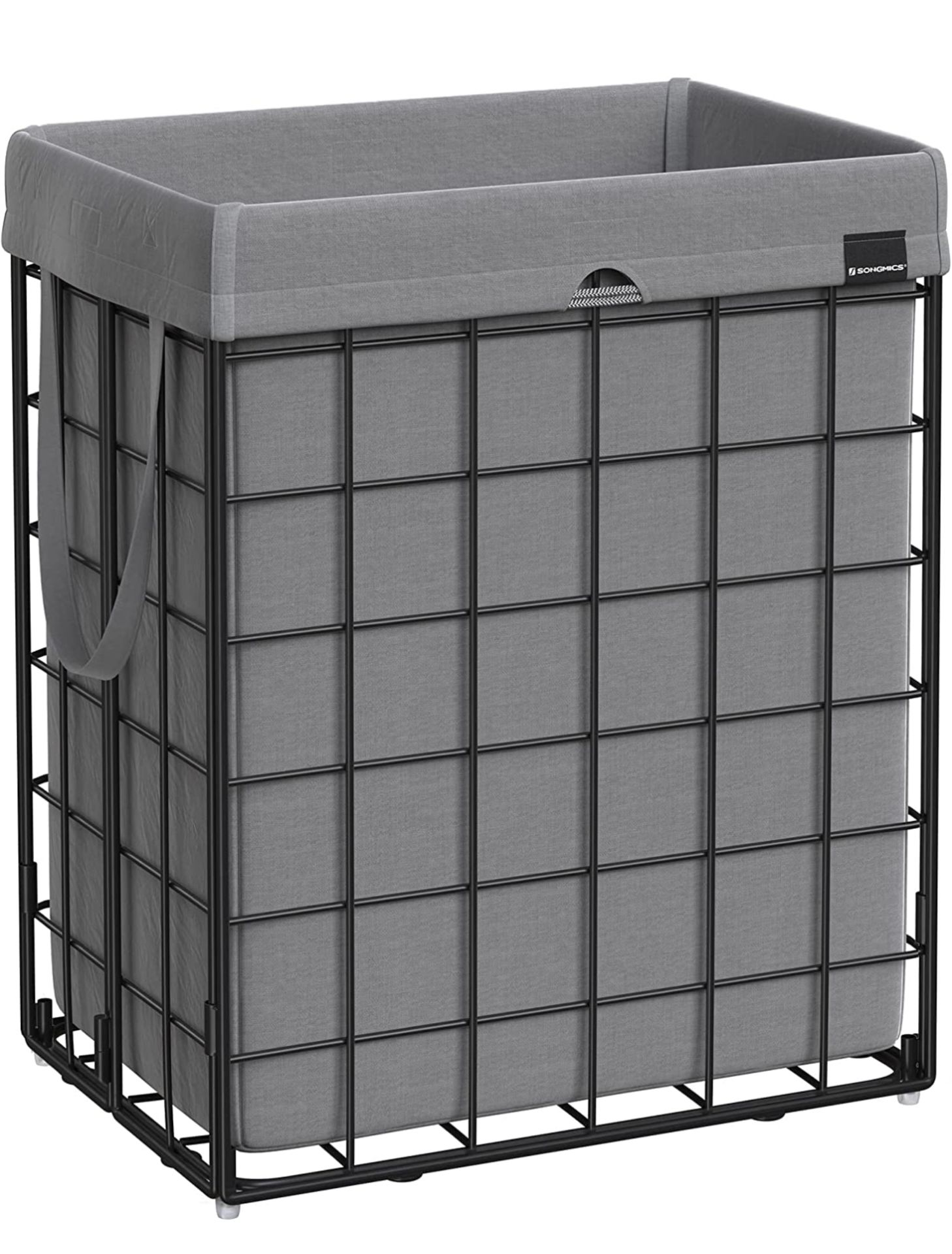 RRP £31.99 SONGMICS 90L Laundry Basket, Collapsible Washing Basket