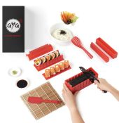 RRP £34.99 Aya Sushi Making Sushi Maker 2 - Easy and Fun 12 Piece Sushi Set