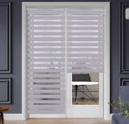 RRP £27.99 Smonter Easy Fix Roller Blind Day and Night Blinds with Accessories, 60x230cm