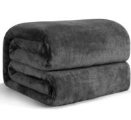 RRP £29.99 Hansleep Fleece Throw Blanket Double Size Fluffy Ultra Soft Blanket, 220x240cm