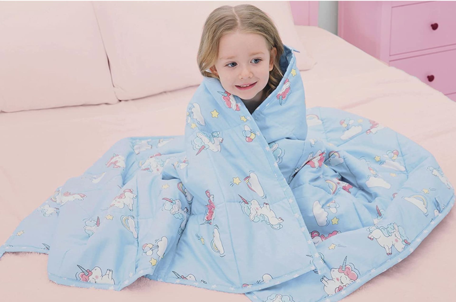 Pro Maison Weighted Kids Blanket Children's Heavy Blanket for Anxiety, Single RRP £26.99