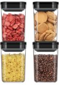 Mr, Siga 4-Pack Airtight Food Storage Container Set RRP £22.99