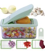 Brieftons QuickPush Food Chopper Vegetable Dicer RRP £25.99