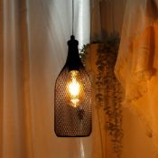 RRP £26.99 JHY DESIGN Pendant Lamp Battery Powered with 6-Hour Timer, Decorative Hanging Lamp