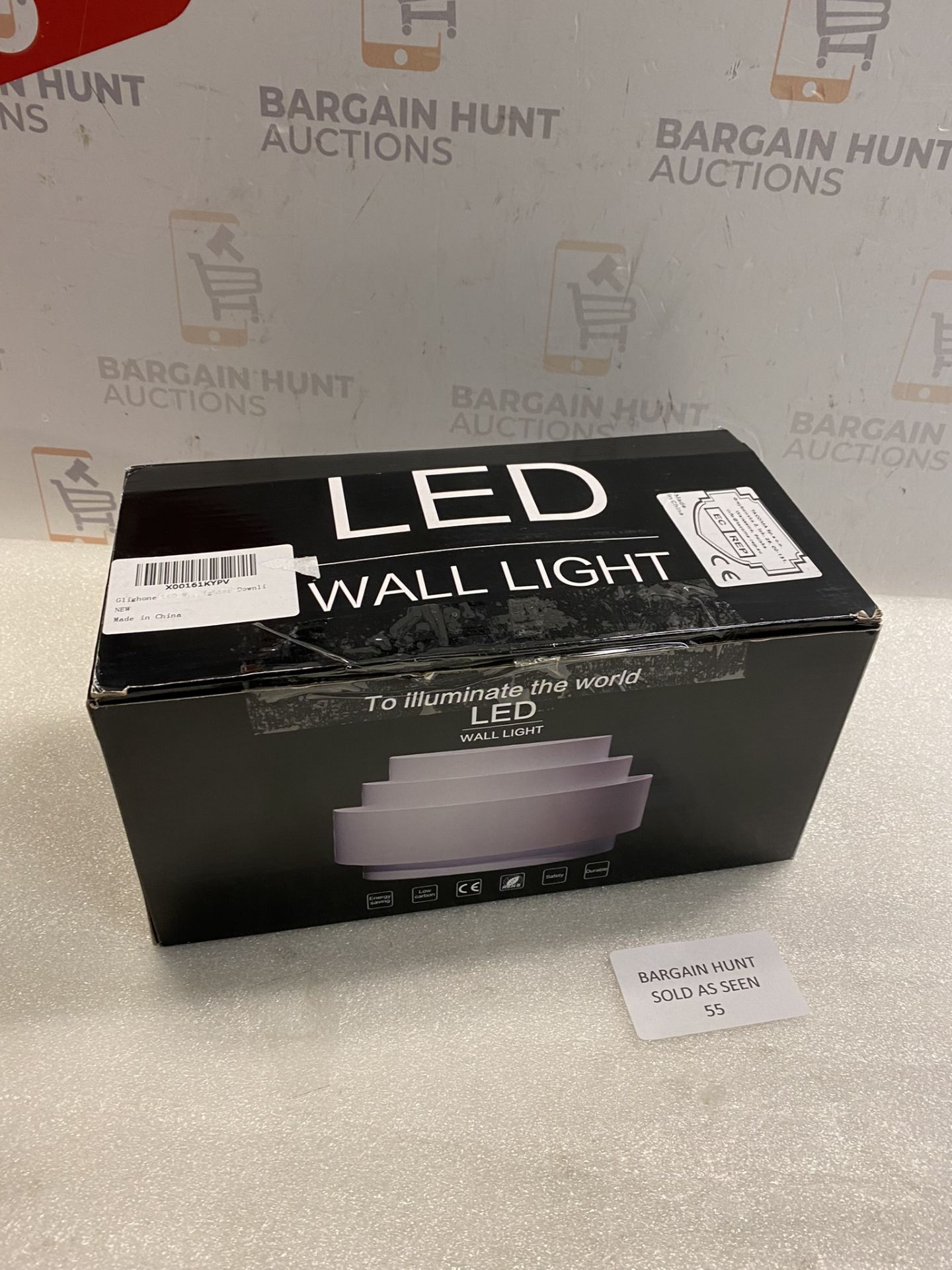 RRP £24.99 Glighone LED Wall Light Indoor Up Down Lamp Modern Wall Sconce Lighting - Image 2 of 2