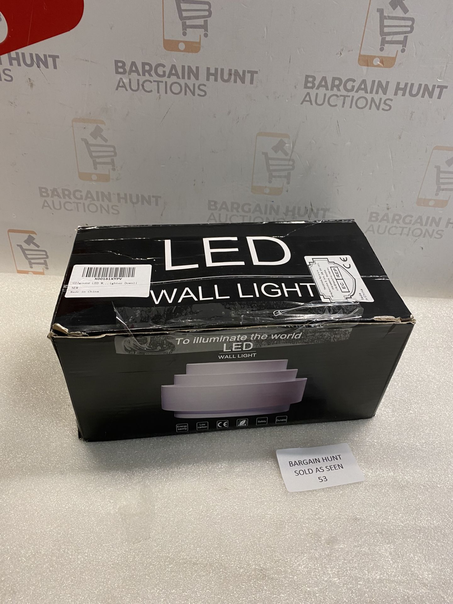 RRP £24.99 Glighone LED Wall Light Indoor Up Down Lamp Modern Wall Sconce Lighting - Image 2 of 2