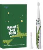 JTF Sonic Electric Toothbrush for Kids USB Charging Waterproof with Smart Timer