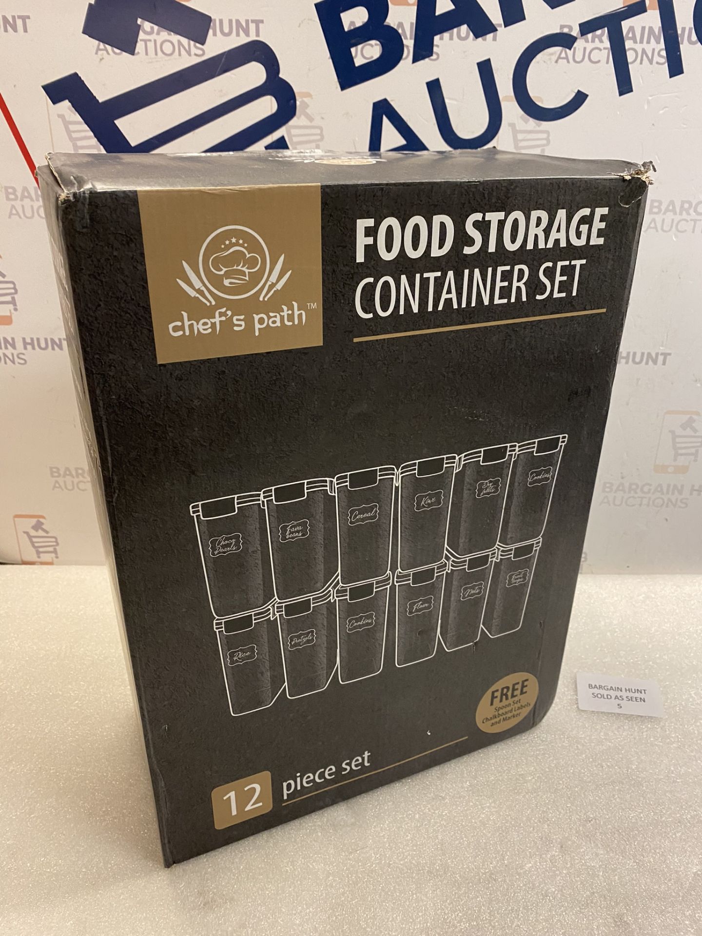RRP £35.99 Chef's Path Food Storage Containers 2L Plastic Canisters, 12-Pack - Image 2 of 2