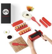 RRP £34.99 Aya Sushi Making Sushi Maker 2 - Easy and Fun 12 Piece Sushi Set