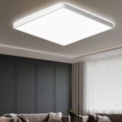 RRP £24.99 MLOQI Ceiling Square LED Ceiling Light Super Thin 36W 5000K Daylight
