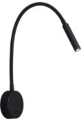 RRP £26.99 Dawalight Reading Wall Light Flexible Gooseneck Lamp LED 3W 3000K with Switch