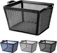 RRP £19.99 Blue Laundry Basket Mambabydad Foldable Wash Basket with Handles Collapsible
