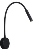 RRP £26.99 Dawalight Reading Wall Light Flexible Gooseneck Lamp LED 3W 3000K with Switch
