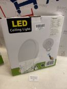 RRP £30.99 LED Ceiling Lights with Remote, Modern 28W 2520LM Light,Timer Waterproof