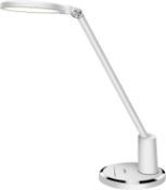 RRP £19.99 JUKSTG Desk Lamp, 64 pcs LEDs Eye-Caring Table Lamp, 10 Brightness Levels