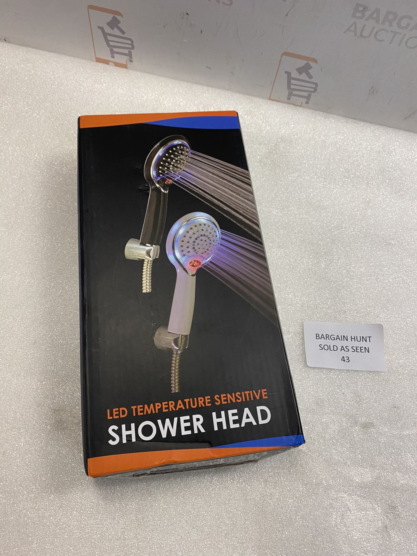 RRP £29.99 Nikou Led Shower Head -3 Colours LED Handheld Shower Head Temperature Control - Image 2 of 2