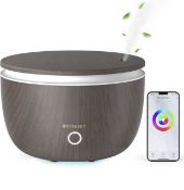 RRP £39.99 Etersky Smart Aroma Diffuser 500ml WiFi Essential Oil Diffuser Ultrasonic Humidifier