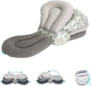 RRP £29.99 CXLY Adjustable Height Nursing Pillow Baby Feeding Pillow Pregnancy Support