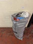 Approximate RRP £500 Large Sack of Mixed Men's Women's and Kids Clothing Items, 40 Pieces